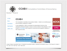 Tablet Screenshot of ccab-i.ie